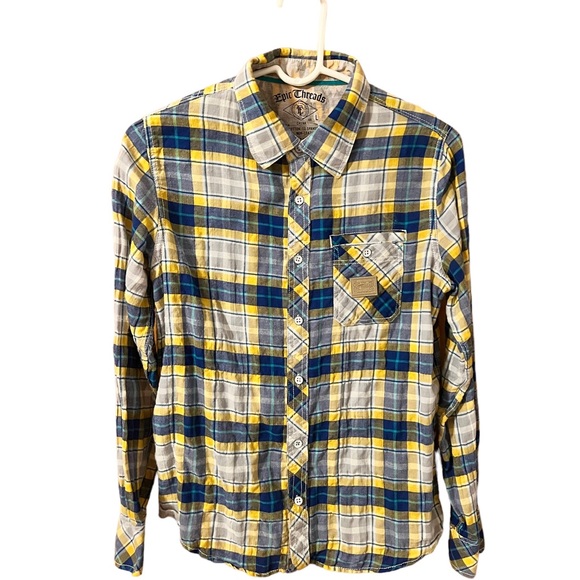 Epic Threads plaid shirt. - Picture 2 of 6
